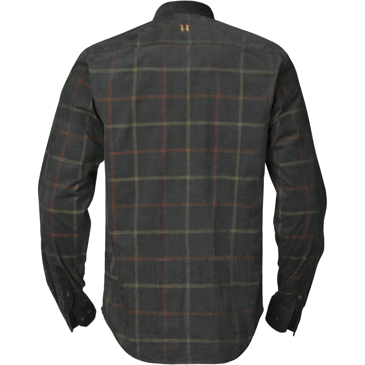 Harkila Mens Kaldfjord Corduroy Check Shirt 10248 - Phantom